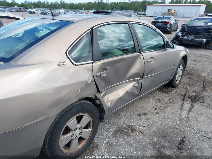 CHEVROLET IMPALA 2006 VIN 2G1WT58K569331183
