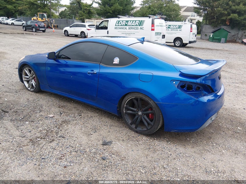 2011 HYUNDAI GENESIS auction photo 3