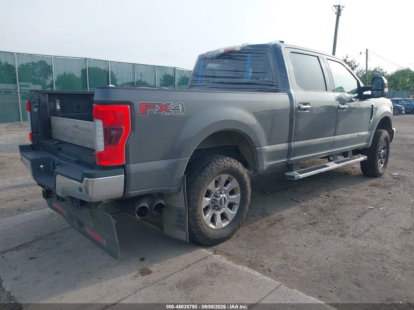 Vin: 1ft7w2bt5hed56975, lot: 46528199, ford f-250 lariat 20174