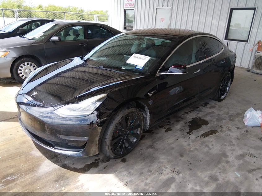 Vin: 5yj3e1ea2kf324206, lot: 46528241, tesla model 3 long range/mid range/standard range/standard range plus 20192