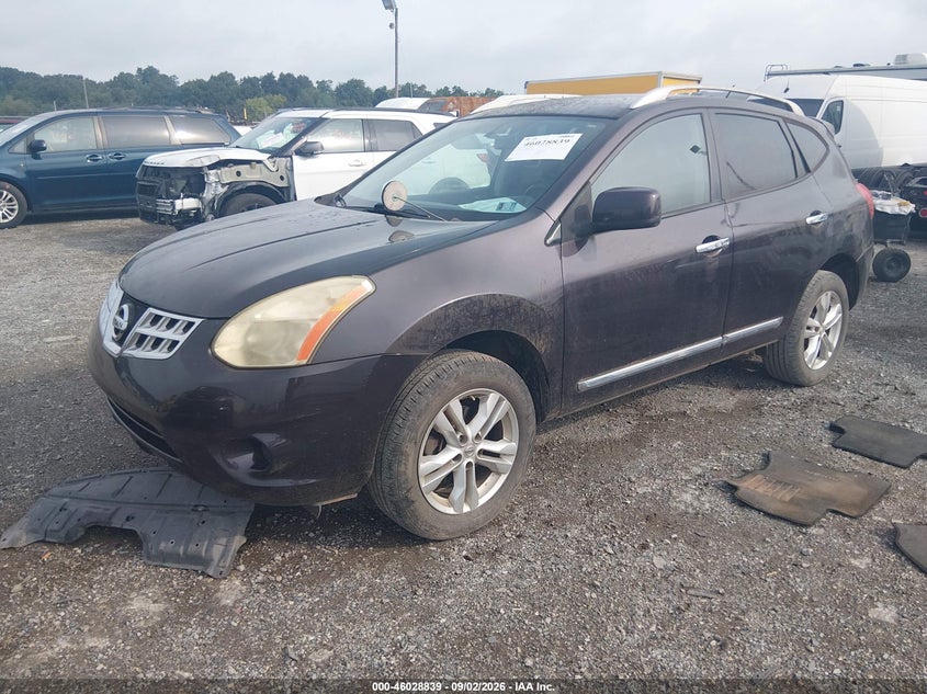 2013 Nissan Rogue Sv, Unknown, IAAI, VIN JN8AS5MV9DW623514 — photo 2