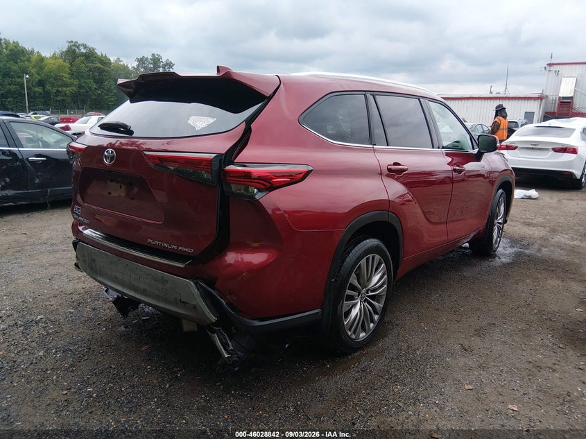 2020 TOYOTA HIGHLANDER auction photo 4