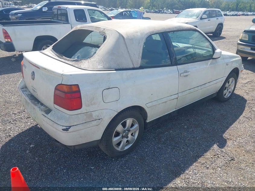 VOLKSWAGEN CABRIO 2002 VIN 3VWDC21V02M800518