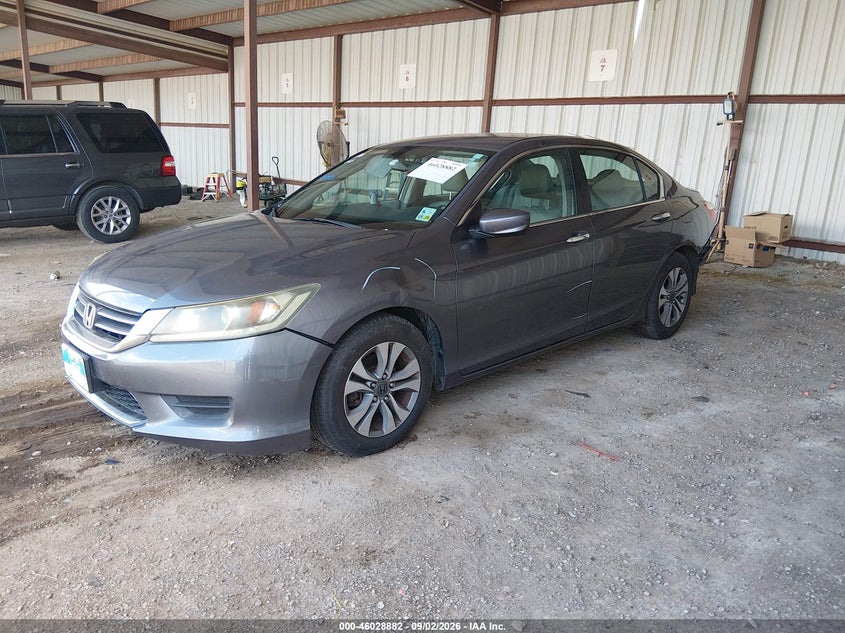 Vin: 1hgcr2f3xea081284, lot: 46528301, honda accord lx 20142