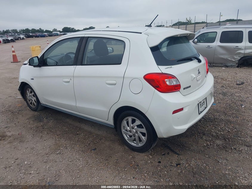 Vin: ml32a4hj6jh013089, lot: 46528302, mitsubishi mirage se 20183