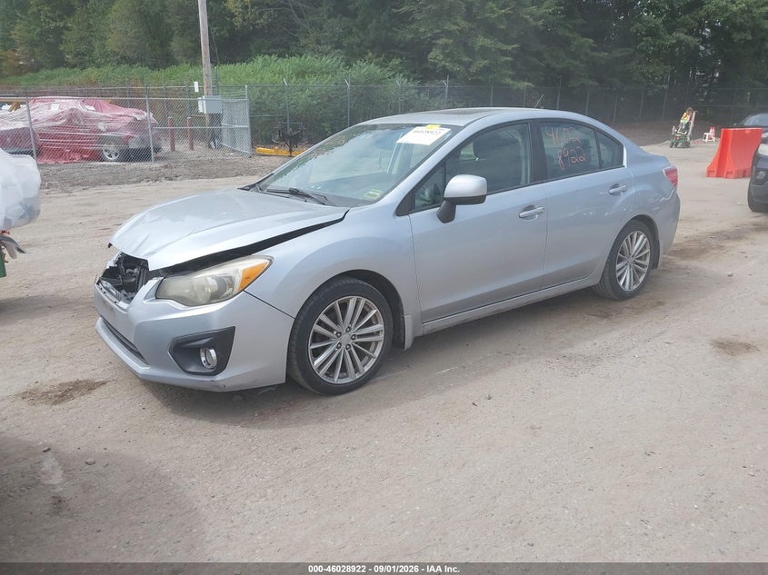 2012 SUBARU IMPREZA auction photo 2