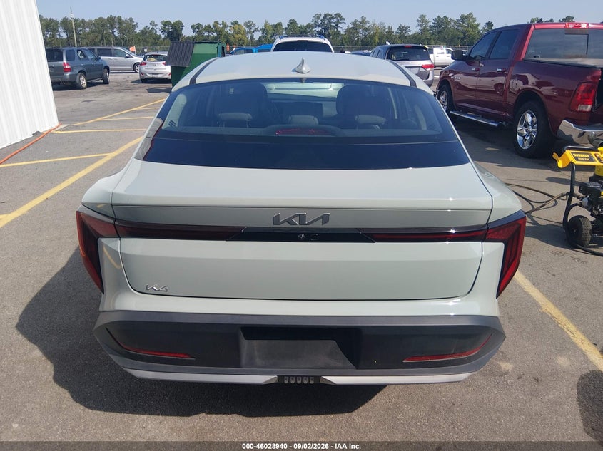 2025 Kia K4 (VIN: 3KPFU4DE4SE122382)