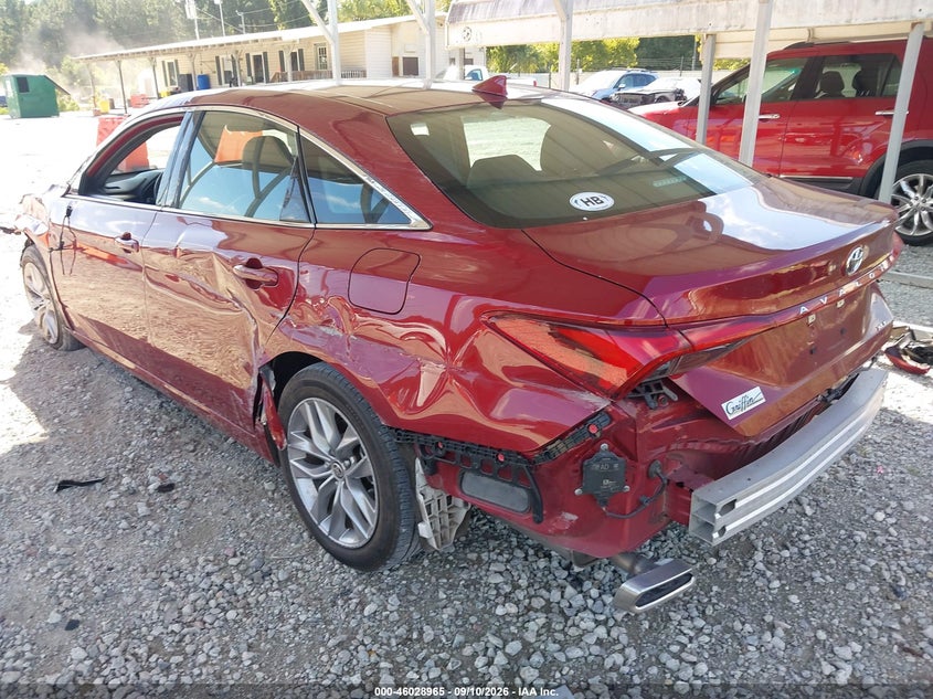 Vin: 4t1jz1fb9nu082699, lot: 46528384, toyota avalon xle 20223