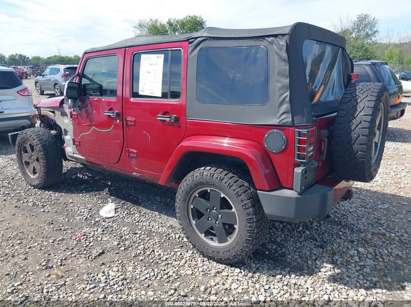 2012 JEEP WRANGLER UNLIMITED auction photo 3