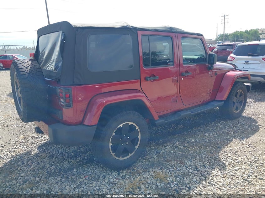 2012 JEEP WRANGLER UNLIMITED auction photo 4