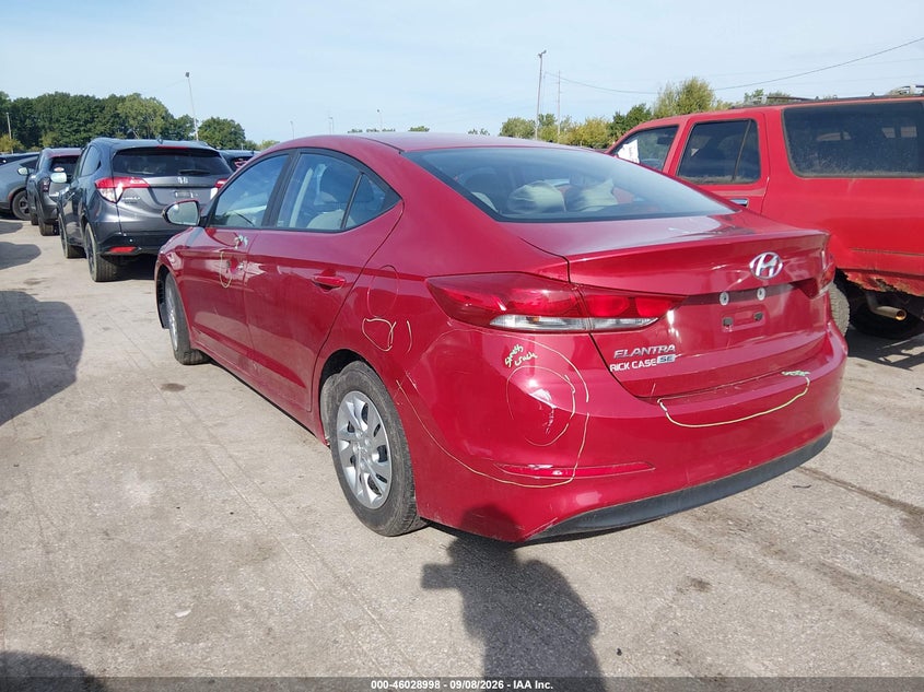 2018 HYUNDAI ELANTRA auction photo 3