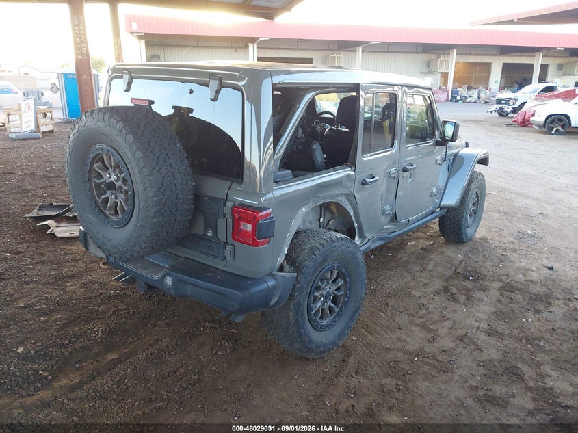 Vin: 1c4jjxsj3mw783639, lot: 46528450, jeep wrangler unlimited rubicon 392 4x4 20214