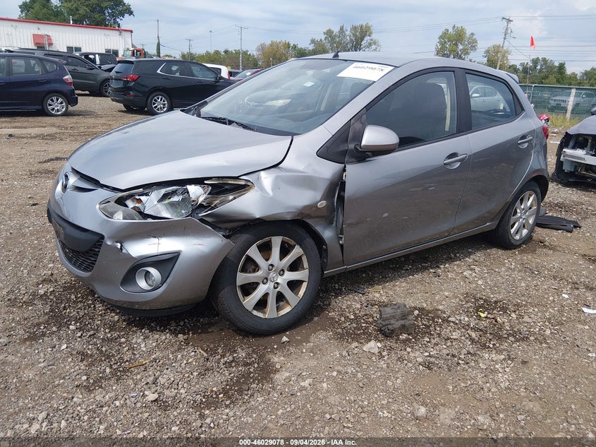 Vin: jm1de1ly2c0142641, lot: 46528497, mazda mazda2 touring 20122