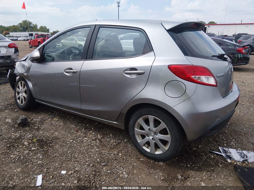 Vin: jm1de1ly2c0142641, lot: 46528497, mazda mazda2 touring 20123