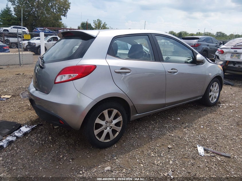 Vin: jm1de1ly2c0142641, lot: 46528497, mazda mazda2 touring 20124