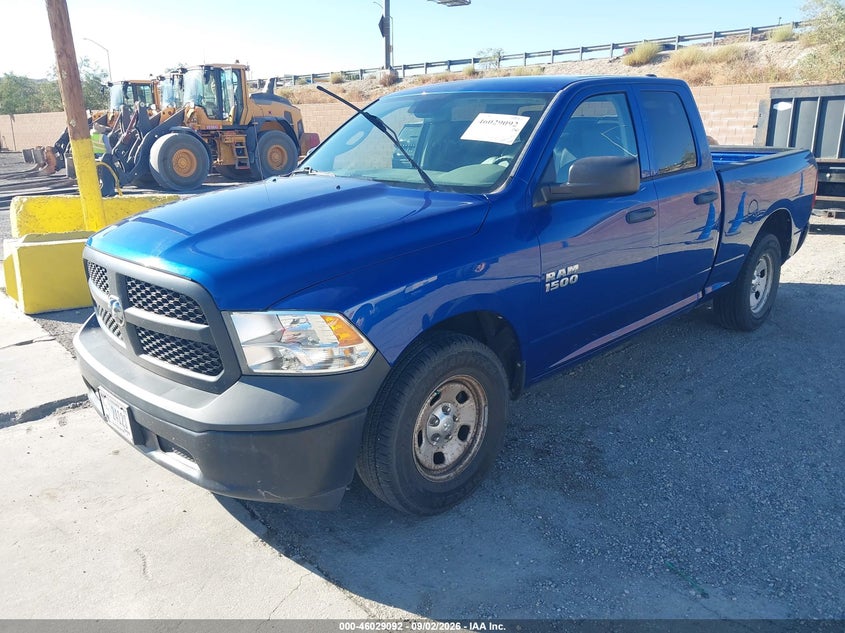 2016 RAM 1500 TRUCK 3.6L V-6 DOHC, VVT, 305HP