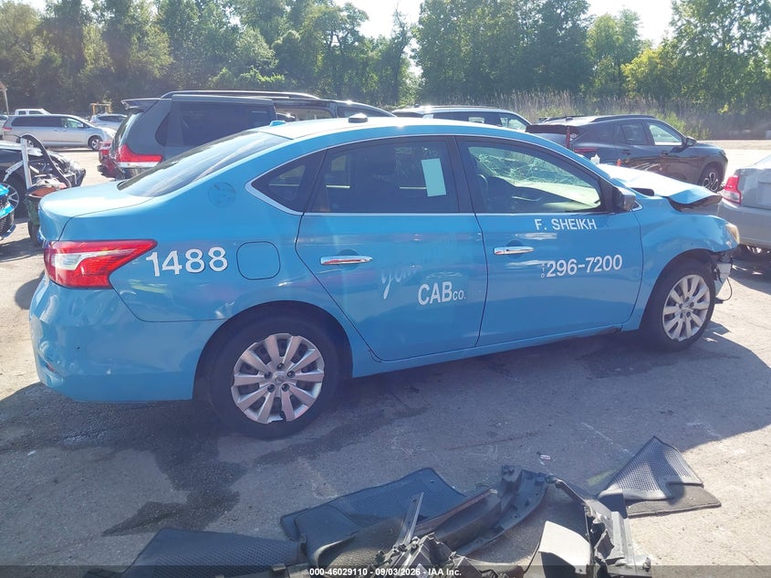 NISSAN SENTRA 2017 VIN 3N1AB7AP8HL711532