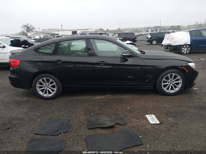 BMW 328I GRAN TURISMO 2014 VIN WBA3X5C54ED242896