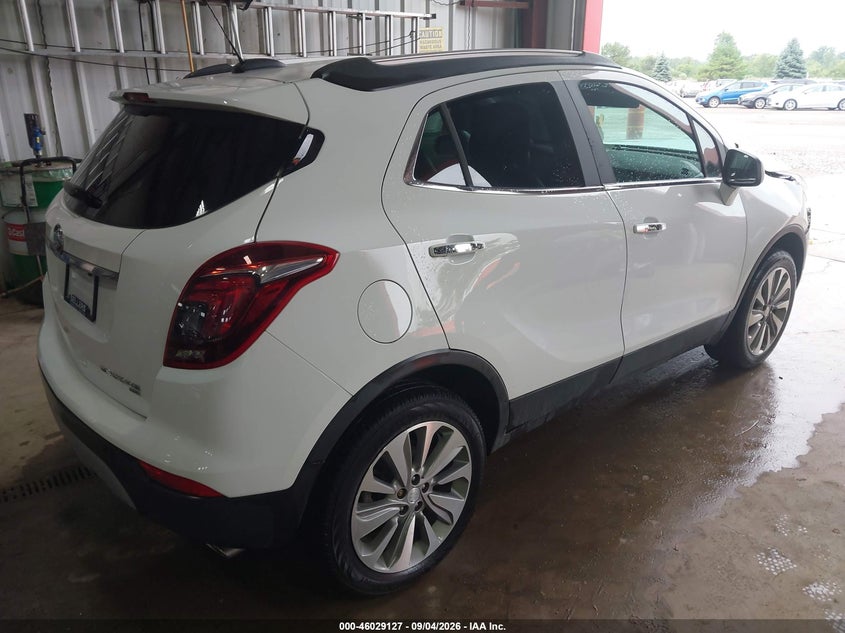 Vin: kl4cjesb5lb033469, lot: 46528545, buick encore awd preferred 20204