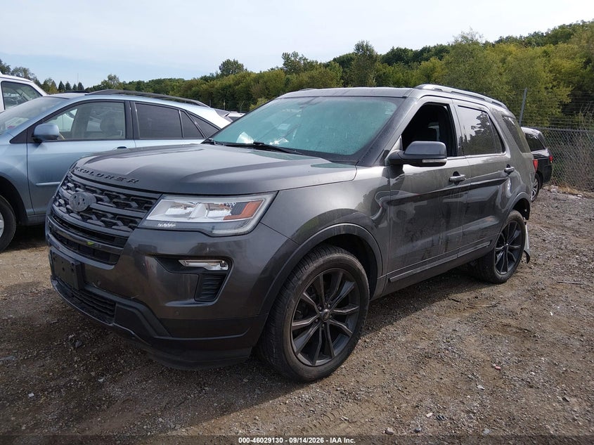 Vin: 1fm5k8d89kga69791, lot: 46528549, ford explorer xlt 20192