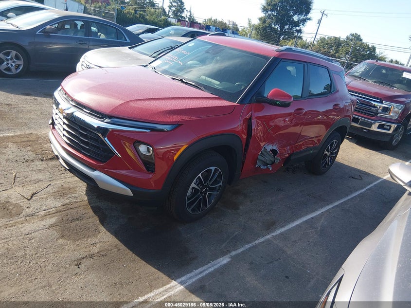 Vin: kl79mrsl9tb228446, lot: 46528605, chevrolet trailblazer awd lt 20262