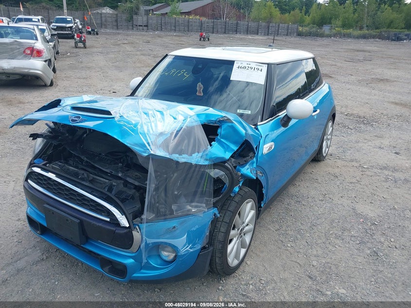 Vin: wmwxp7c54k2h60983, lot: 46528615, mini hardtop cooper s 20192