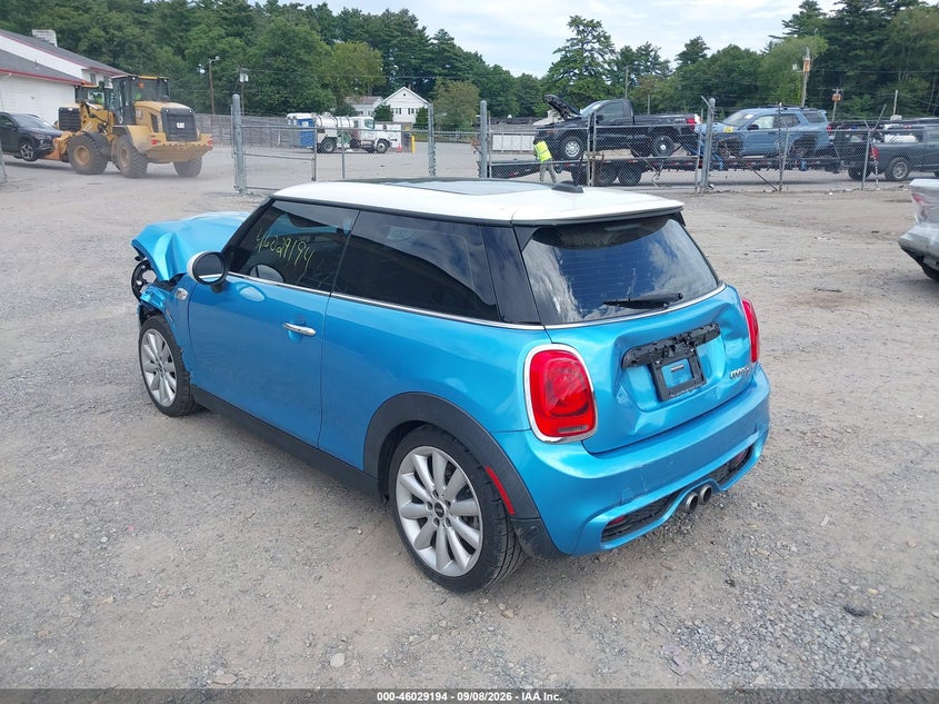 Vin: wmwxp7c54k2h60983, lot: 46528615, mini hardtop cooper s 20193