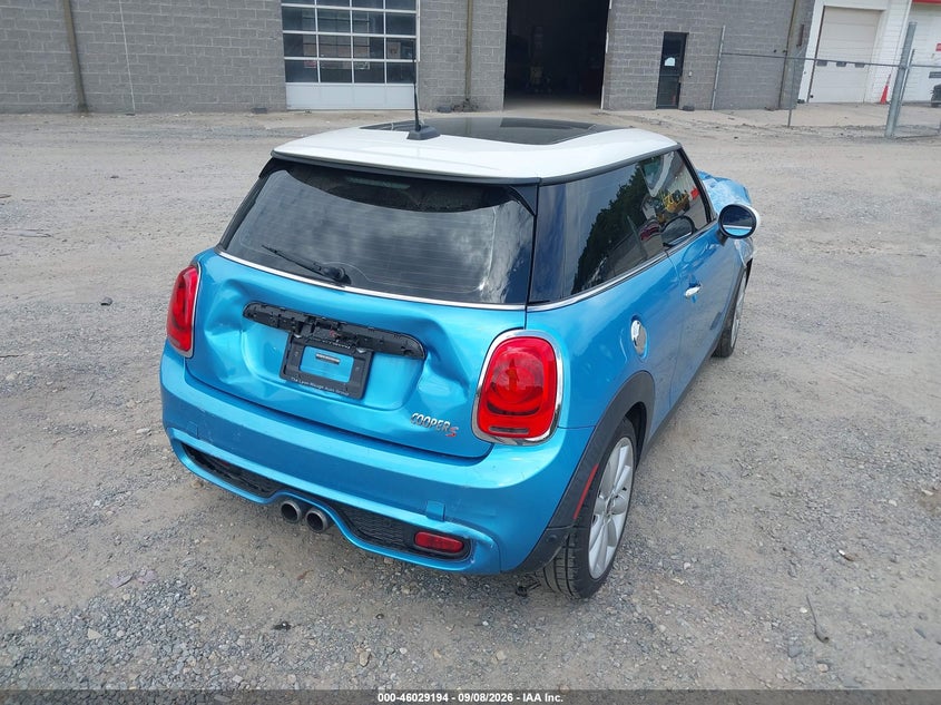 Vin: wmwxp7c54k2h60983, lot: 46528615, mini hardtop cooper s 20194
