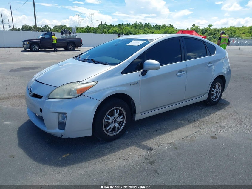 TOYOTA PRIUS 2010 VIN JTDKN3DUXA0155195