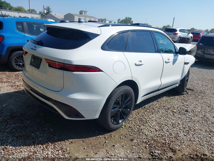 Vin: sadct2ex7sa742970, lot: 46528669, jaguar f-pace r-dynamic s p250 awd automatic 20254