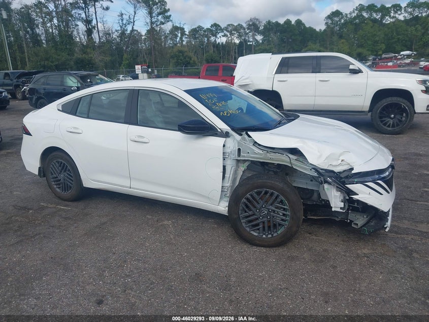 Vin: 3n1ab9cv6ty294303, lot: 46528712, nissan sentra sv 2026 img_1
