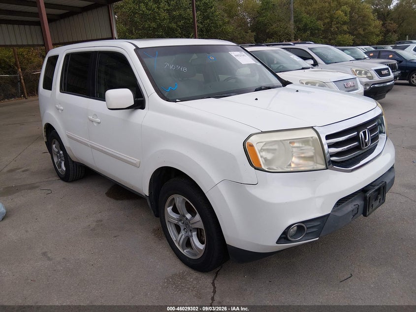 2012 HONDA PILOT auction photo 1