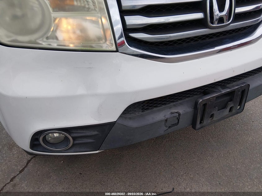 2012 HONDA PILOT auction photo 6