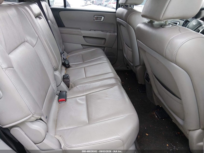2012 HONDA PILOT auction photo 8