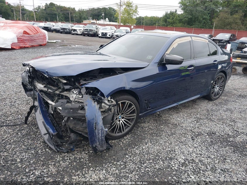 Vin: wbaje7c56jwd49488, lot: 46528735, bmw 540 xi 20182