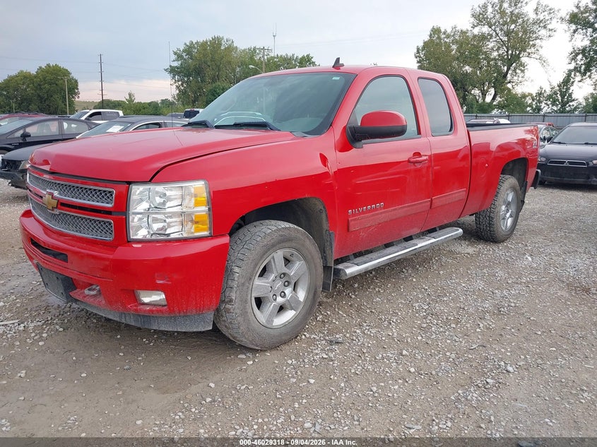 2013 Chevrolet Silverado 1500 Lt, Right Rear, IAAI, VIN 1GCRKSE79DZ301533 — photo 2
