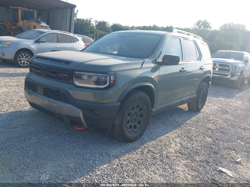 Vin: 5fnyf9h86tb045966, lot: 46528740, honda passport awd trailsport elite/awd trailsport elite blackout 20262