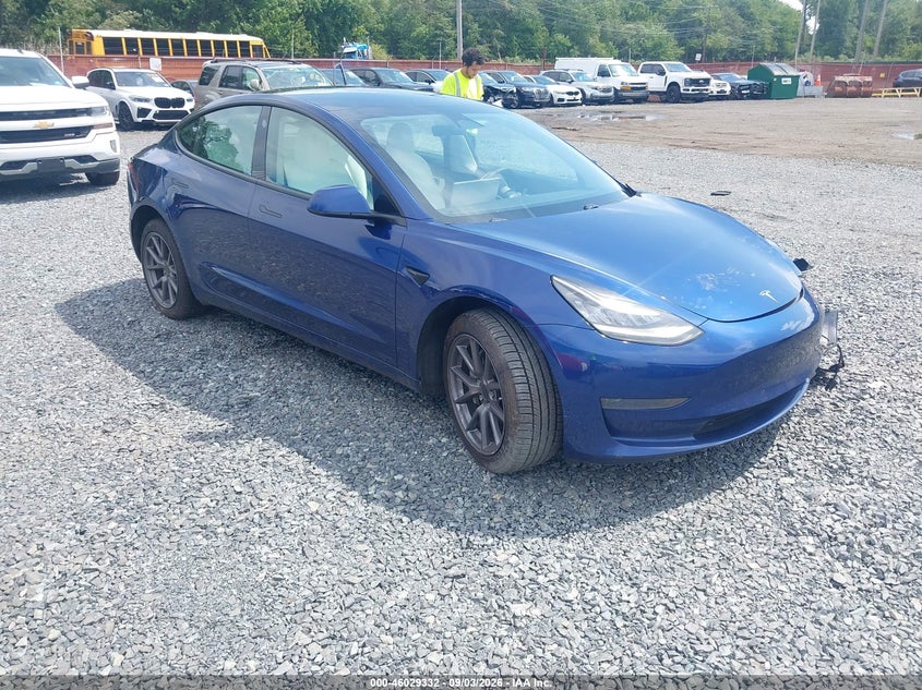 Vin: 5yj3e1ea3mf848368, lot: 46528750, tesla model 3 standard range plus rear-wheel drive 2021 img_1