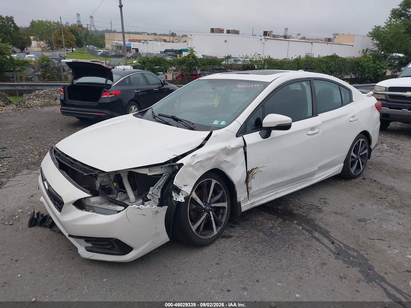 2021 SUBARU IMPREZA auction photo 2