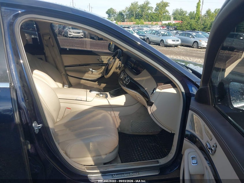 2015 MERCEDES-BENZ S 550 auction photo 5