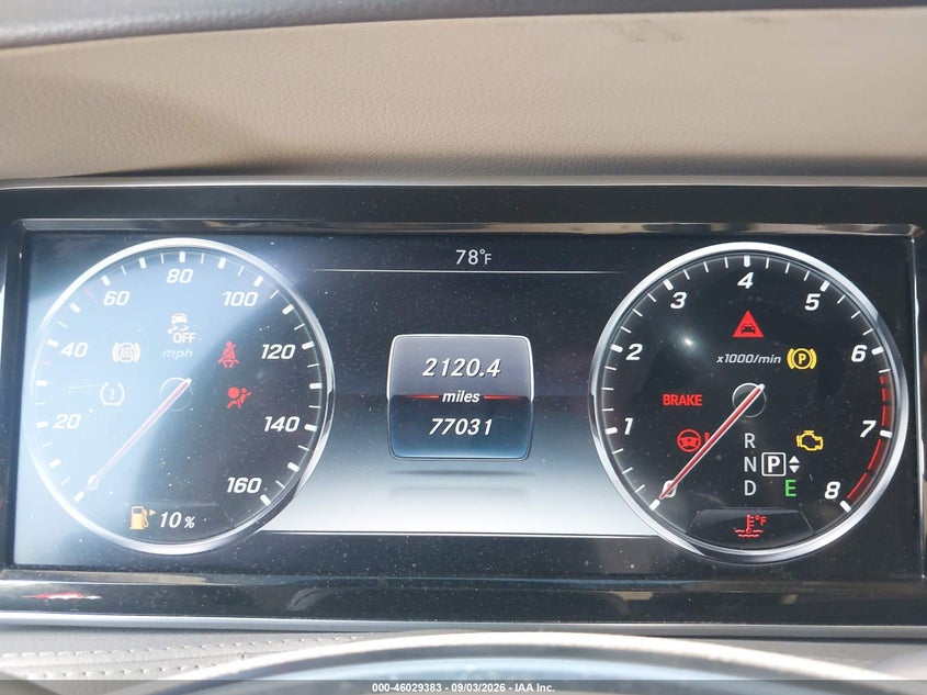2015 MERCEDES-BENZ S 550 auction photo 7