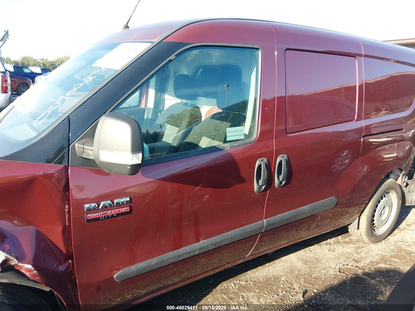 RAM PROMASTER CITY 2018 VIN ZFBERFAB9J6L04850