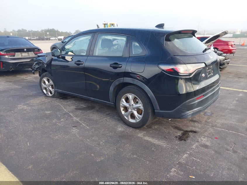 Vin: 3czrz1h30rm726625, lot: 46528849, honda hr-v 2wd lx 20243