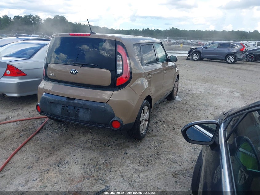 Vin: kndjn2a28f7200884, lot: 46528871, kia soul 20154