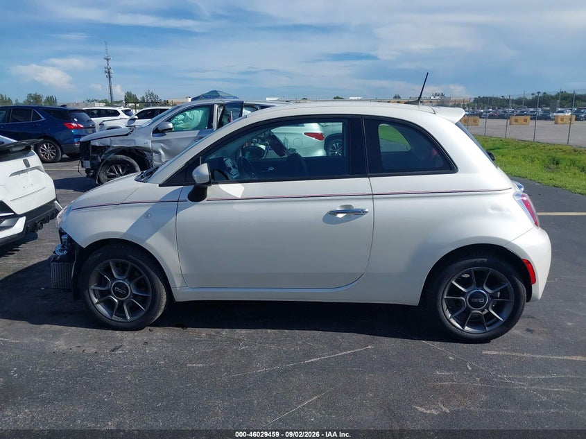 FIAT 500 2019 VIN 3C3CFFKH8KT820385