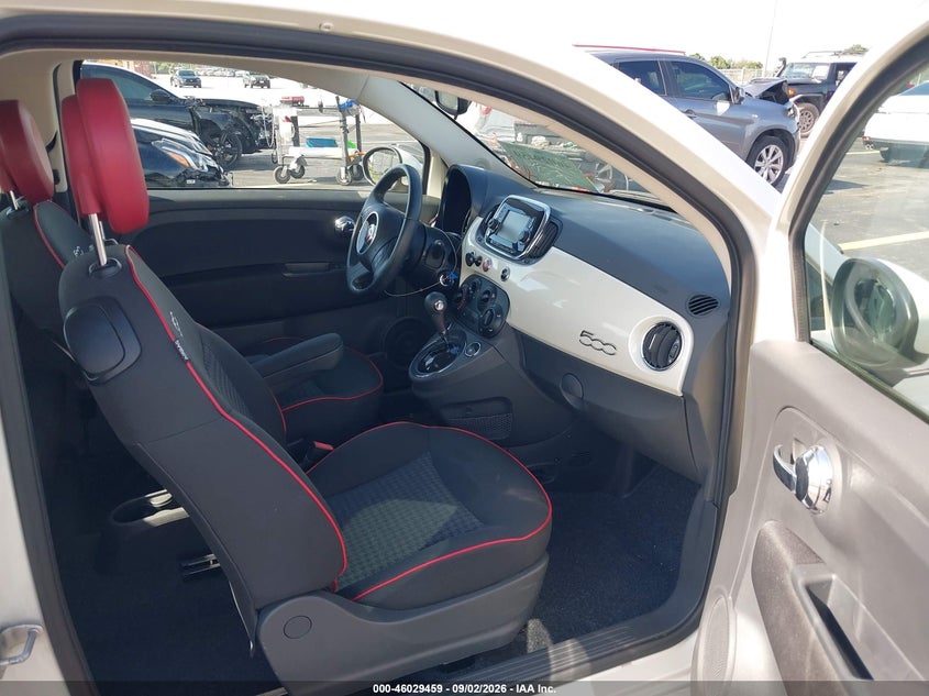 FIAT 500 2019 VIN 3C3CFFKH8KT820385