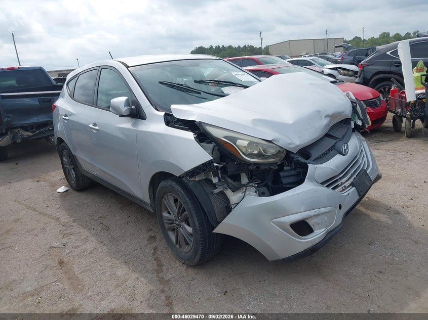 2014 Hyundai Tucson Gls, Front, IAAI, VIN KM8JT3AF4EU946694
