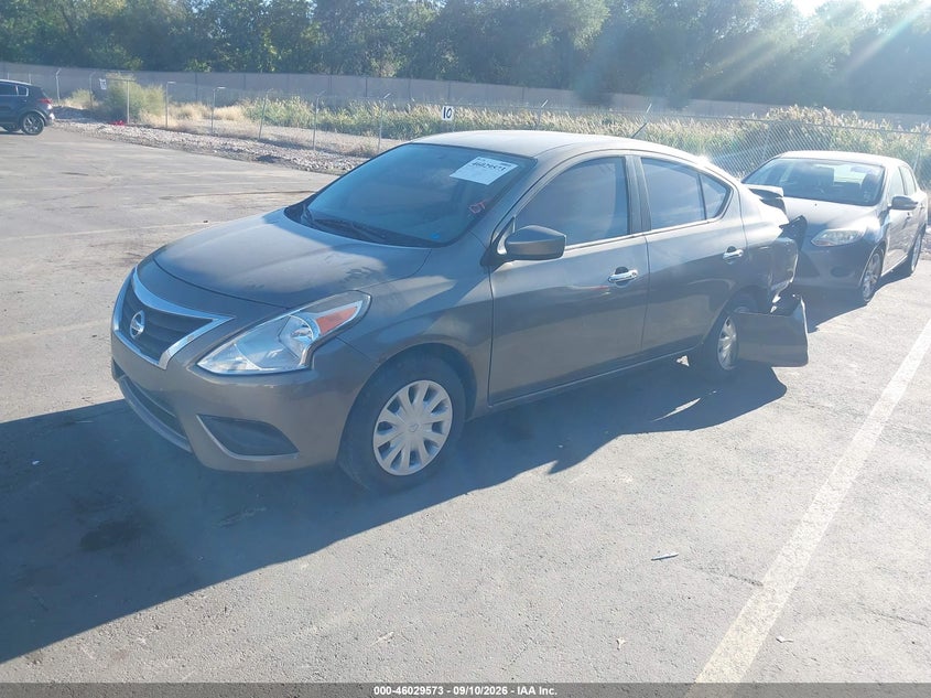 Vin: 3n1cn7ap5fl826408, lot: 46528992, nissan versa 1.6 s/1.6 s+/1.6 sl/1.6 sv 20152