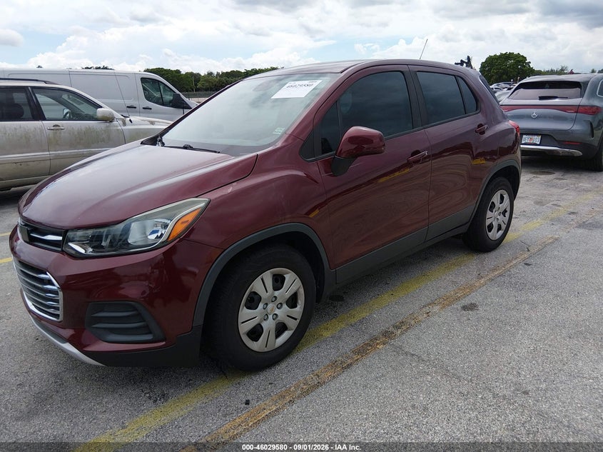 2017 CHEVROLET TRAX auction photo 2