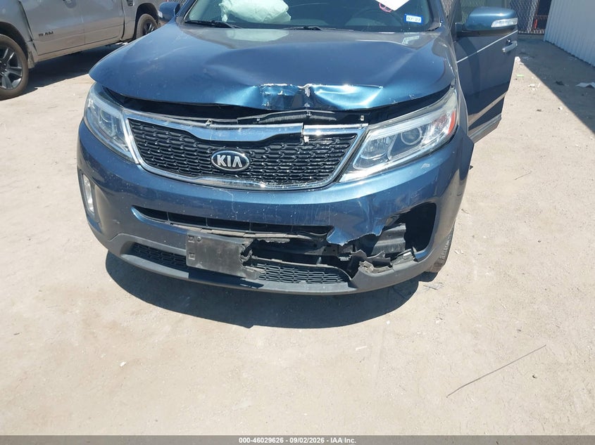 KIA SORENTO 2015 VIN 5XYKT3A60FG605806